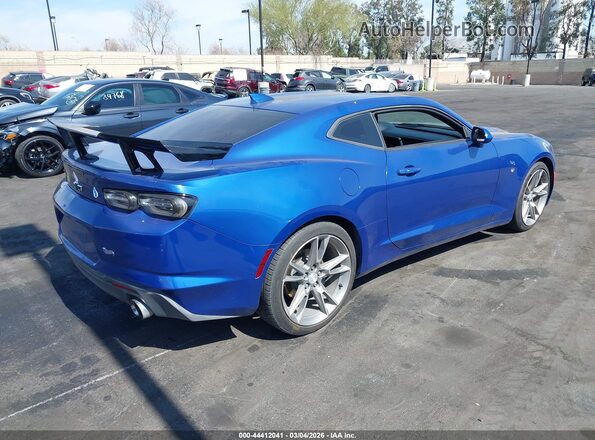 1G1FB1RS3K0151781 2019 CHEVROLET CAMARO Синий Задняя правая четверть
