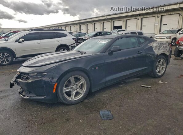 1G1FB1RSXM0103777 2021 CHEVROLET CAMARO Black წინა მარცხენა ხედი სამი მეოთხედიდან