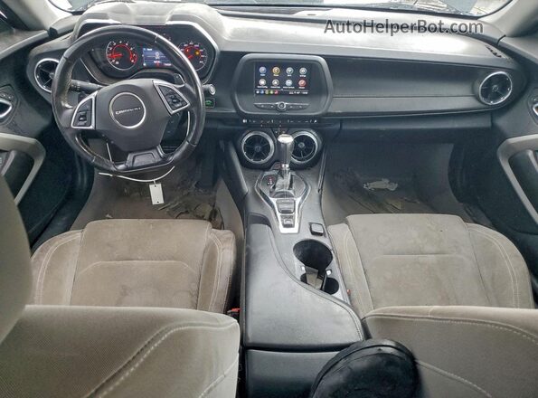 1G1FB1RSXM0103777 2021 CHEVROLET CAMARO Black წინა პანელის ხედი
