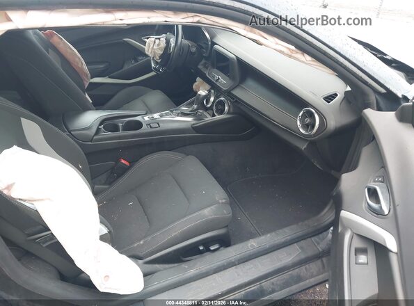 1G1FB1RSXM0140800 2021 CHEVROLET CAMARO Синий Вид салона спереди
