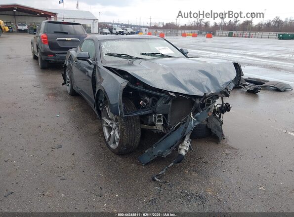 1G1FB1RSXM0140800 2021 CHEVROLET CAMARO Синий Передняя правая четверть