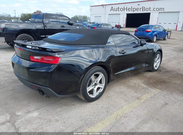 1G1FB3DS2G0168372 2016 CHEVROLET CAMARO Черный Задняя правая четверть