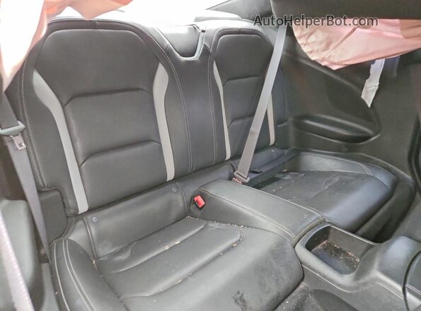 1G1FD1RS0P0124278 2023 CHEVROLET CAMARO Черный Вид задних сидений