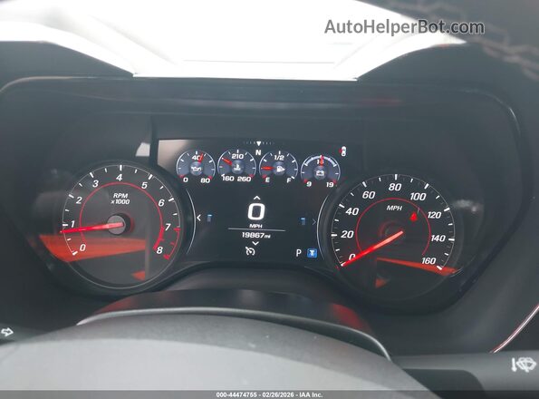 1G1FD1RS2R0119585 2024 CHEVROLET CAMARO Black უკანა სავარძლების ხედი