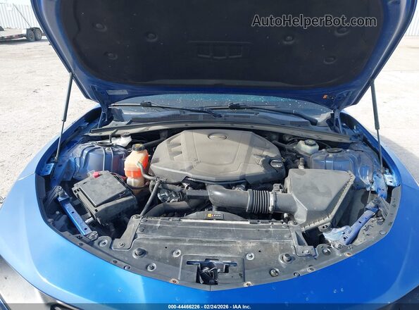 1G1FD1RS8K0109312 2019 CHEVROLET CAMARO Синий Вид сзади