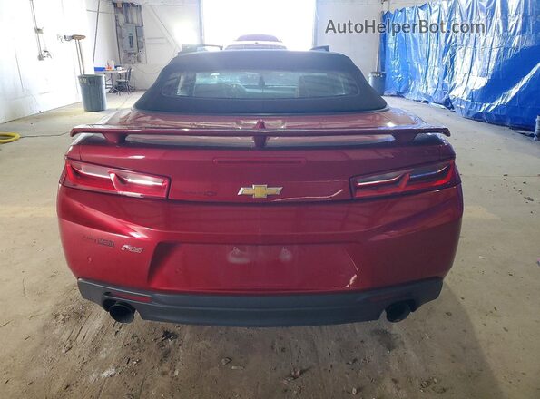1G1FD3DX4G0184353 2016 CHEVROLET CAMARO Красный Вид сзади