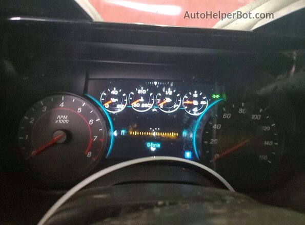 1G1FD3DX4G0184353 2016 CHEVROLET CAMARO Красный Вид щитка приборов