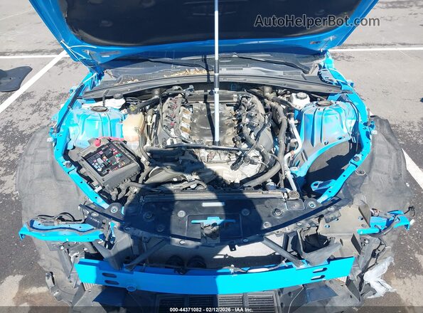 1G1FE1R78P0131455 2023 CHEVROLET CAMARO Blue Вид ззаду