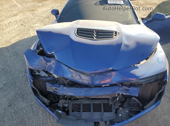 1G1FF1R71P0131276 2023 CHEVROLET CAMARO Синий Вид задней части салона
