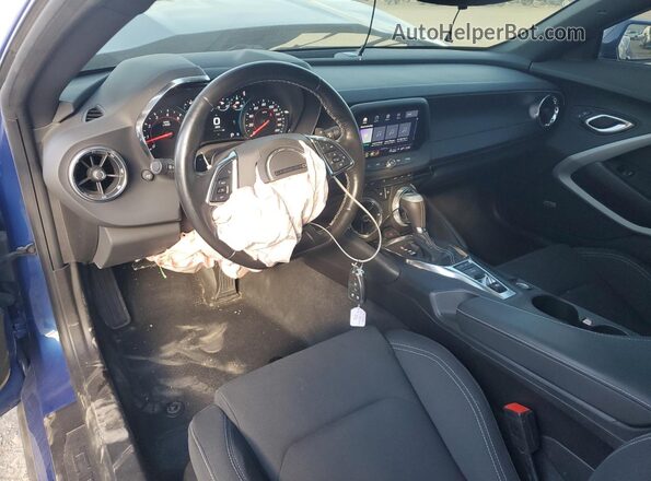 1G1FF1R71P0131276 2023 CHEVROLET CAMARO Синий Вид панели приборов
