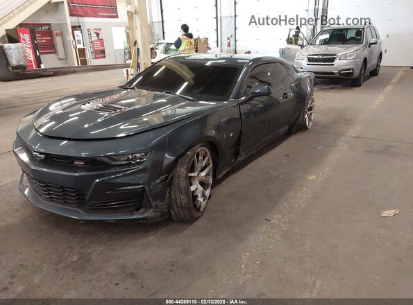 1G1FF1R79P0100745 2023 CHEVROLET CAMARO Серый Передняя левая четверть