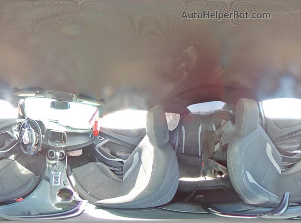 1G1FF1R79P0128187 2023 CHEVROLET CAMARO Красный Панорамный вид салона 360°