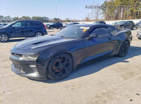 1G1FH1R73G0133475 2016 CHEVROLET CAMARO Черный Передняя левая четверть