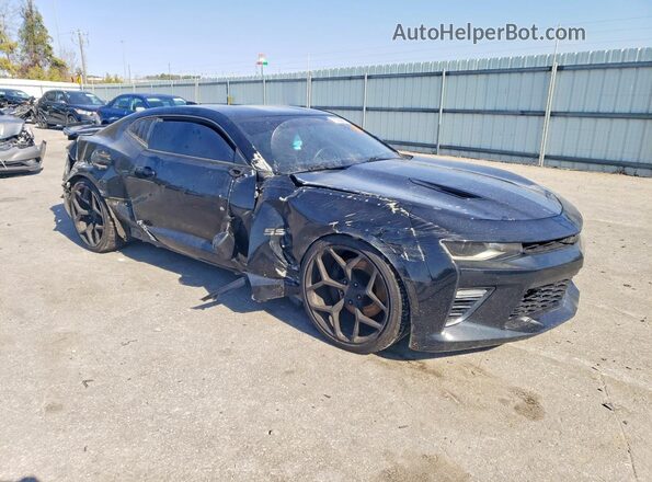 1G1FH1R73G0133475 2016 CHEVROLET CAMARO Черный Передняя правая четверть