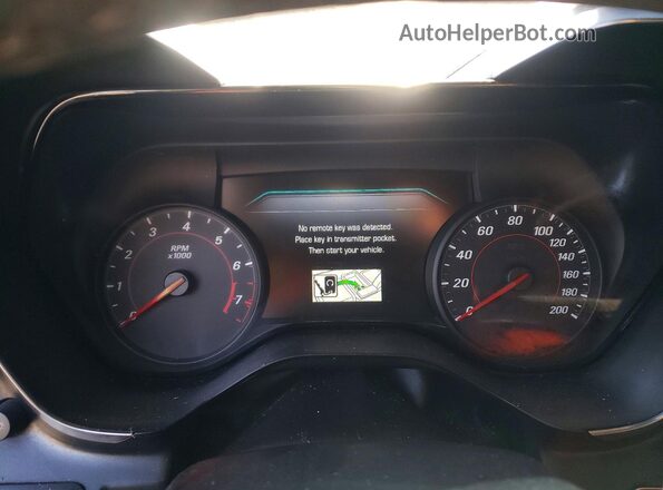 1G1FH1R73G0133475 2016 CHEVROLET CAMARO Черный Вид щитка приборов