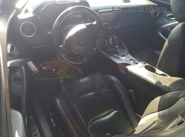 1G1FH1R73G0133475 2016 CHEVROLET CAMARO Черный Вид панели приборов