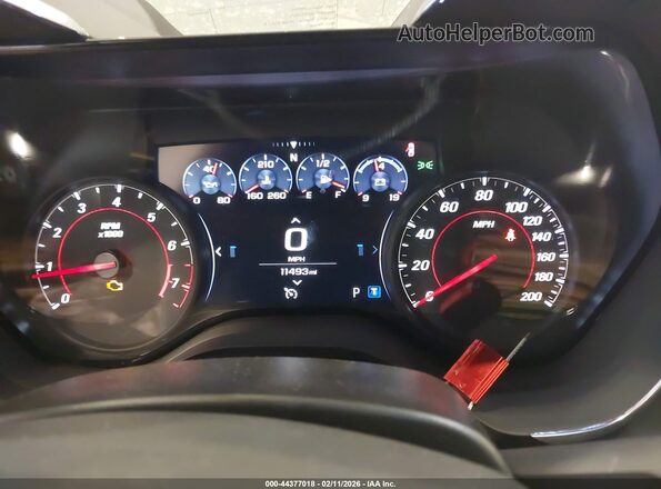 1G1FH3D73P0103797 2023 CHEVROLET CAMARO Gray Vista de los asientos traseros