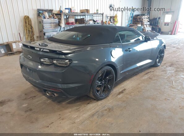 1G1FH3D73P0103797 2023 CHEVROLET CAMARO Gray Trasero derecho