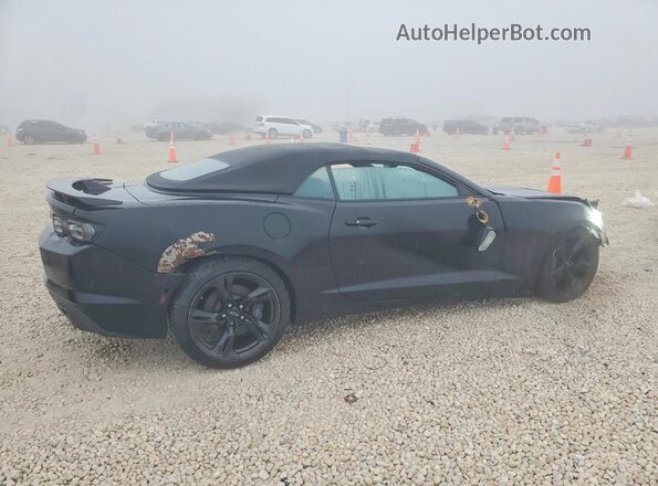 1G1FH3D79L0116550 2020 CHEVROLET CAMARO Черный Задняя правая четверть