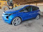 2022 Chevrolet Bolt Ev 1lt Blue vin: 1G1FW6S06N4100265