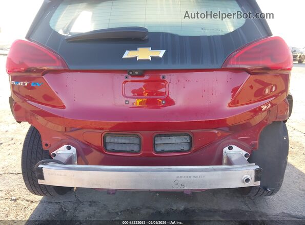 1G1FX6S06H4187473 2017 CHEVROLET BOLT Красный Вид спереди