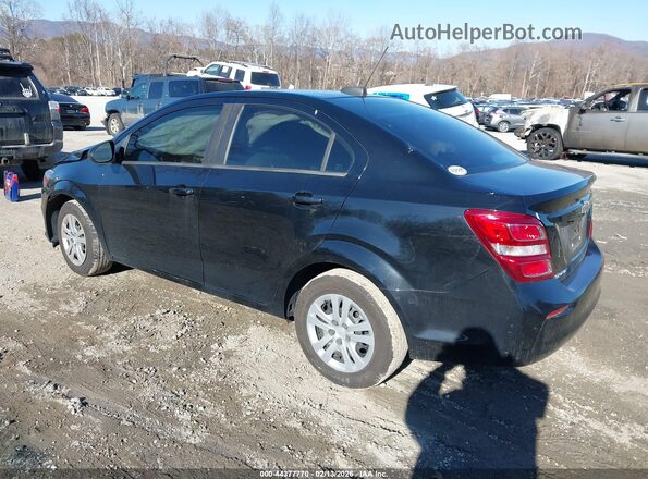 1G1JB5SB3K4134046 2019 CHEVROLET SONIC Black Tył lewy