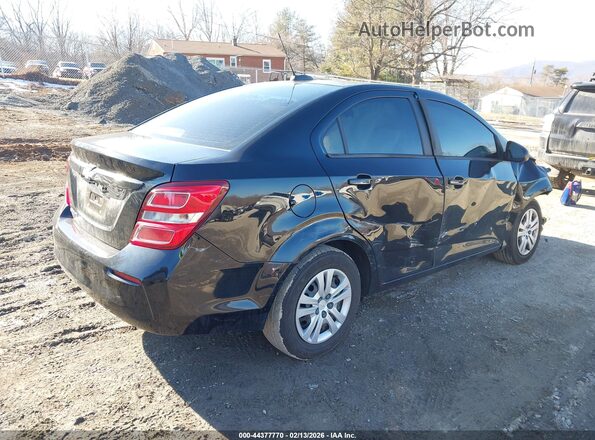 1G1JB5SB3K4134046 2019 CHEVROLET SONIC Black Tył prawy