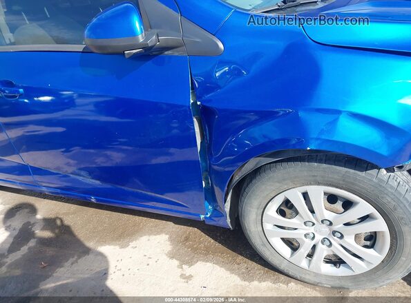 1G1JB5SB4K4148392 2019 CHEVROLET SONIC Blue 