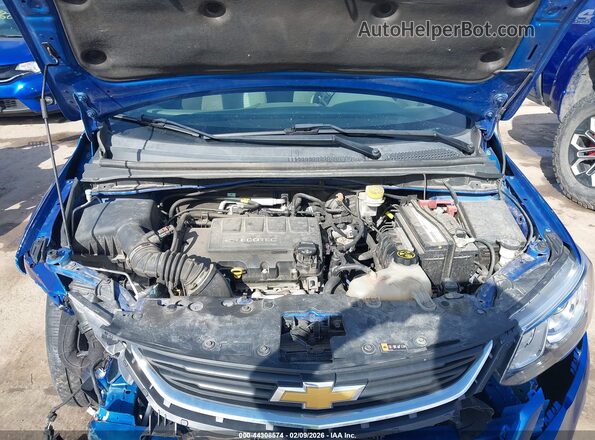 1G1JB5SB4K4148392 2019 CHEVROLET SONIC Blue Rear view