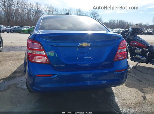 1G1JB5SB4K4148392 2019 CHEVROLET SONIC Blue 