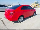 2017 Chevrolet Sonic Ls Auto Red vin: 1G1JB5SH0H4139198