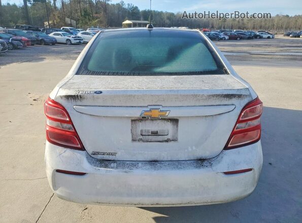 1G1JB5SH3H4125392 2017 CHEVROLET SONIC White Widok z tyłu