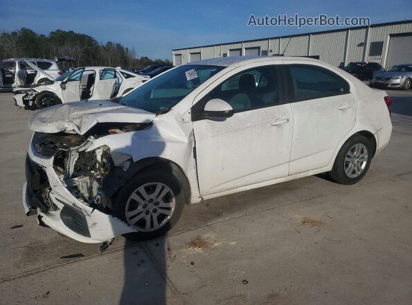 1G1JB5SH3H4125392 2017 CHEVROLET SONIC White Przód lewy
