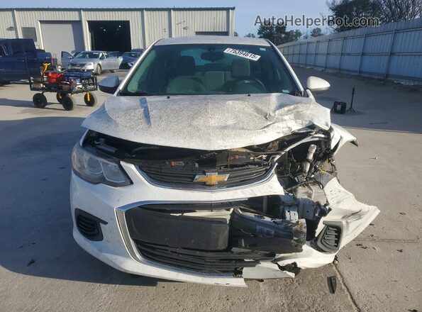 1G1JB5SH3H4125392 2017 CHEVROLET SONIC White Widok z przodu