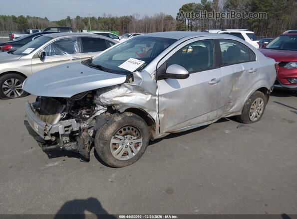 1G1JB5SH3H4135498 2017 CHEVROLET SONIC Серебряный Передняя левая четверть