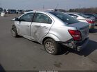 2017 Chevrolet Sonic Ls Auto Серебряный vin: 1G1JB5SH3H4135498