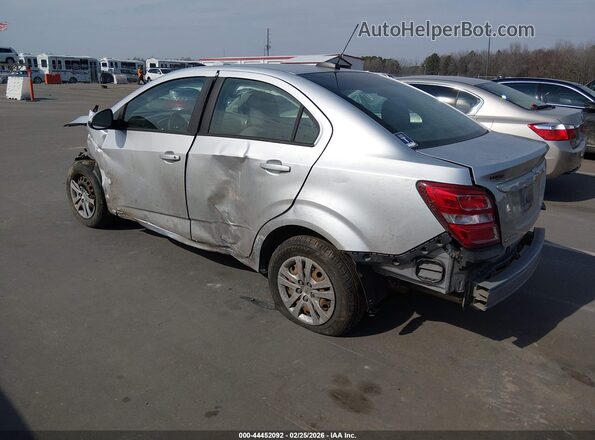 1G1JB5SH3H4135498 2017 CHEVROLET SONIC Серебряный Задняя левая четверть