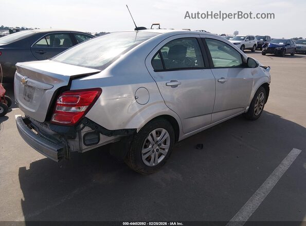 1G1JB5SH3H4135498 2017 CHEVROLET SONIC Серебряный Задняя правая четверть