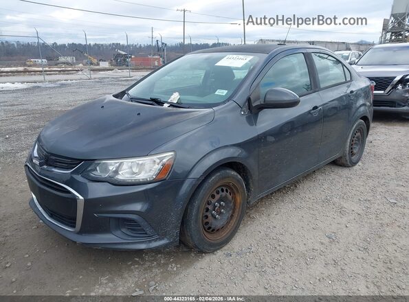 1G1JB5SH7H4151784 2017 CHEVROLET SONIC Gray Vista tres cuartos delantera izquierda
