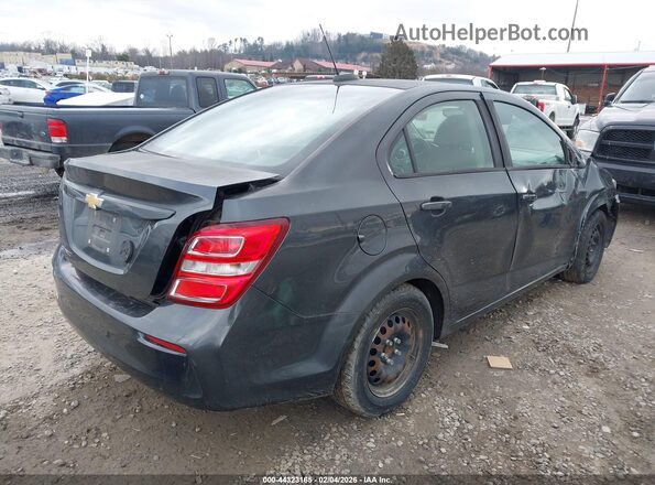 1G1JB5SH7H4151784 2017 CHEVROLET SONIC Gray Trasero derecho