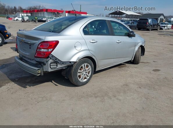 1G1JB5SHXJ4135830 2018 CHEVROLET SONIC Silver Tył prawy