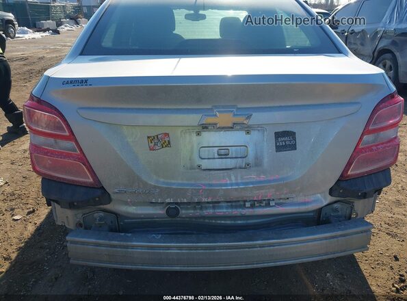 1G1JB5SHXJ4135830 2018 CHEVROLET SONIC Silver 