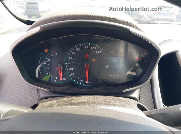 1G1JB5SHXJ4135830 2018 CHEVROLET SONIC Silver Widok tylnych siedzeń