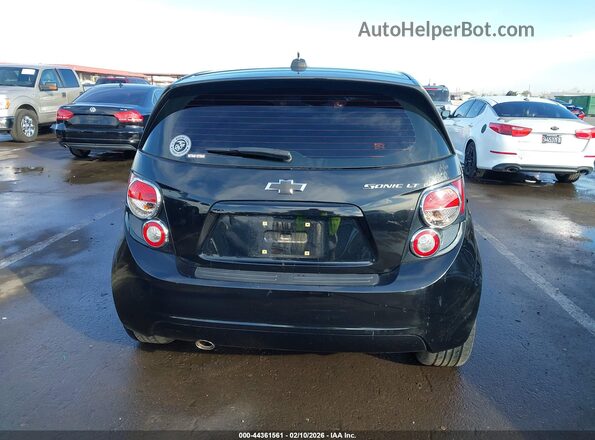1G1JC6SH6G4165774 2016 CHEVROLET SONIC Черный 