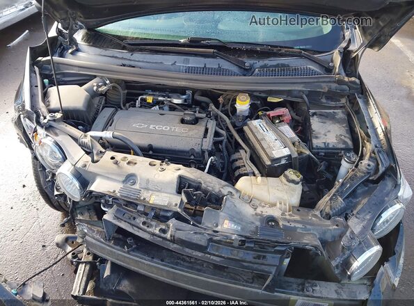 1G1JC6SH6G4165774 2016 CHEVROLET SONIC Черный Вид сзади