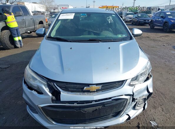 1G1JD5SH3H4107565 2017 CHEVROLET SONIC Серебряный Вид щитка приборов