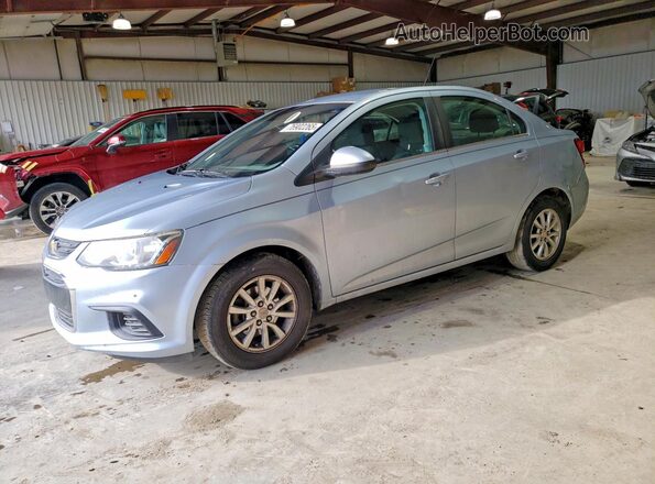 1G1JD5SH4J4101683 2018 CHEVROLET SONIC Синий Передняя левая четверть