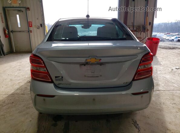 1G1JD5SH4J4101683 2018 CHEVROLET SONIC Синий Вид сзади