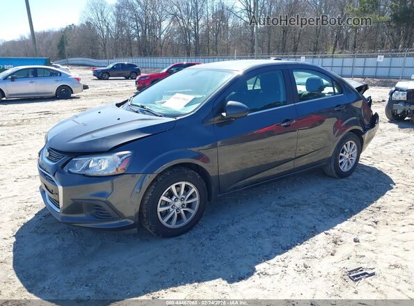 1G1JD5SHXJ4126572 2018 CHEVROLET SONIC Серый Передняя левая четверть