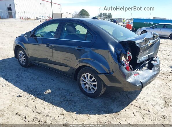1G1JD5SHXJ4126572 2018 CHEVROLET SONIC Серый Задняя левая четверть